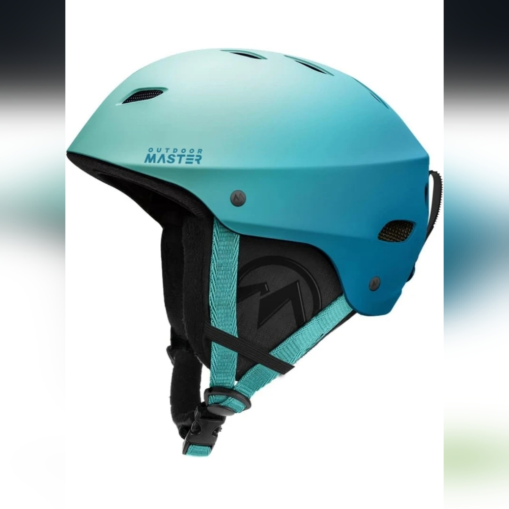 OutdoorMaster Blue Ski Helmet-NWOT - Picture 2 of 6